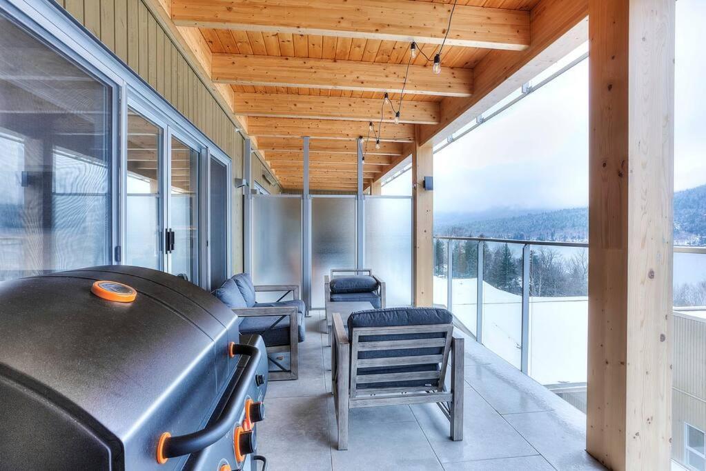 Serenity By The Slopes: Tremblant Waterfront Condo มงต์-ทร็องบล็องต์ ภายนอก รูปภาพ